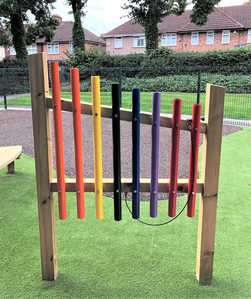 Musical Chimes Panel - Sensory - Playsound Playgrounds