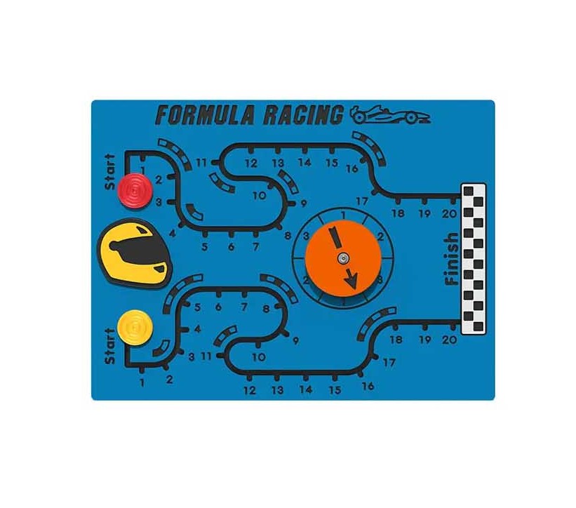 HDPE Formula Racing - Playsound Playgrounds